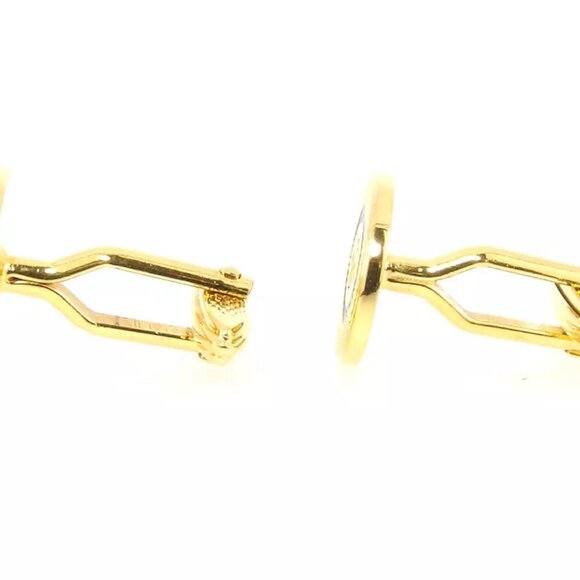 dunhill cuff d mark Gold Hardware Authentic USED - Picture 8 of 9